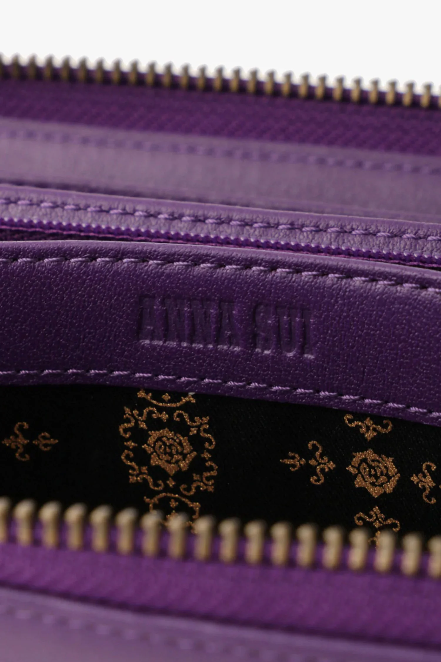 Purple Retro Button Wallet - Image 6