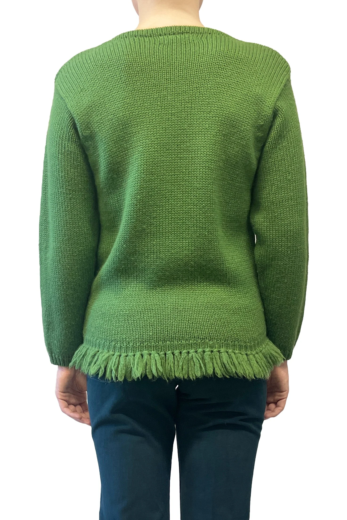 Vintage Embroidered Floral Sweater - Image 3