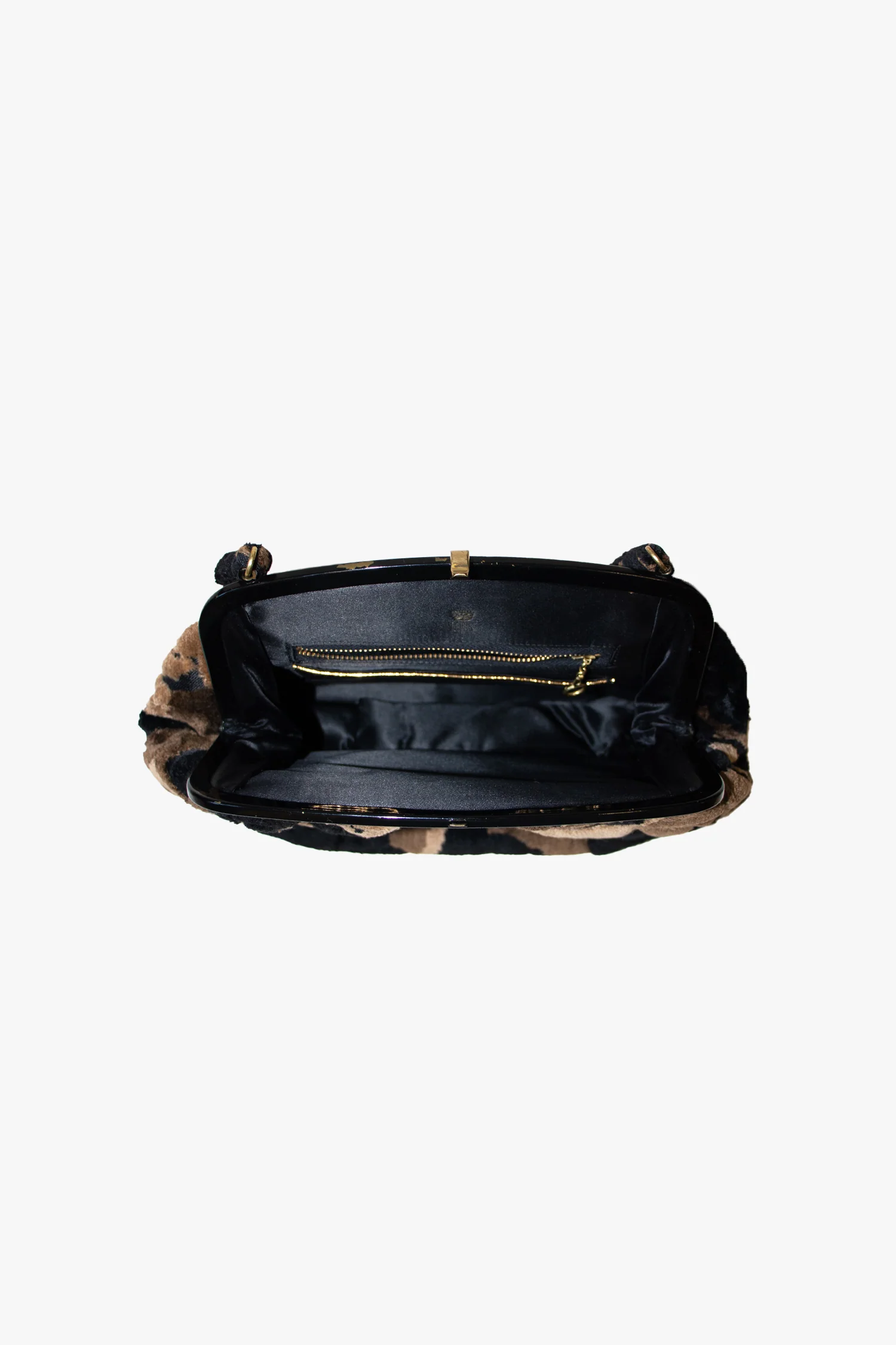 Vintage Dark Chenille Memento Bag - Image 3
