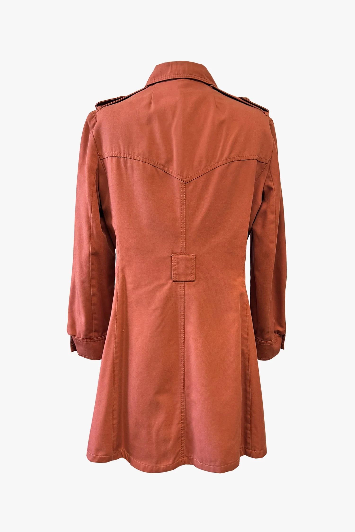 Vintage Seventies Trench Coat - Image 3