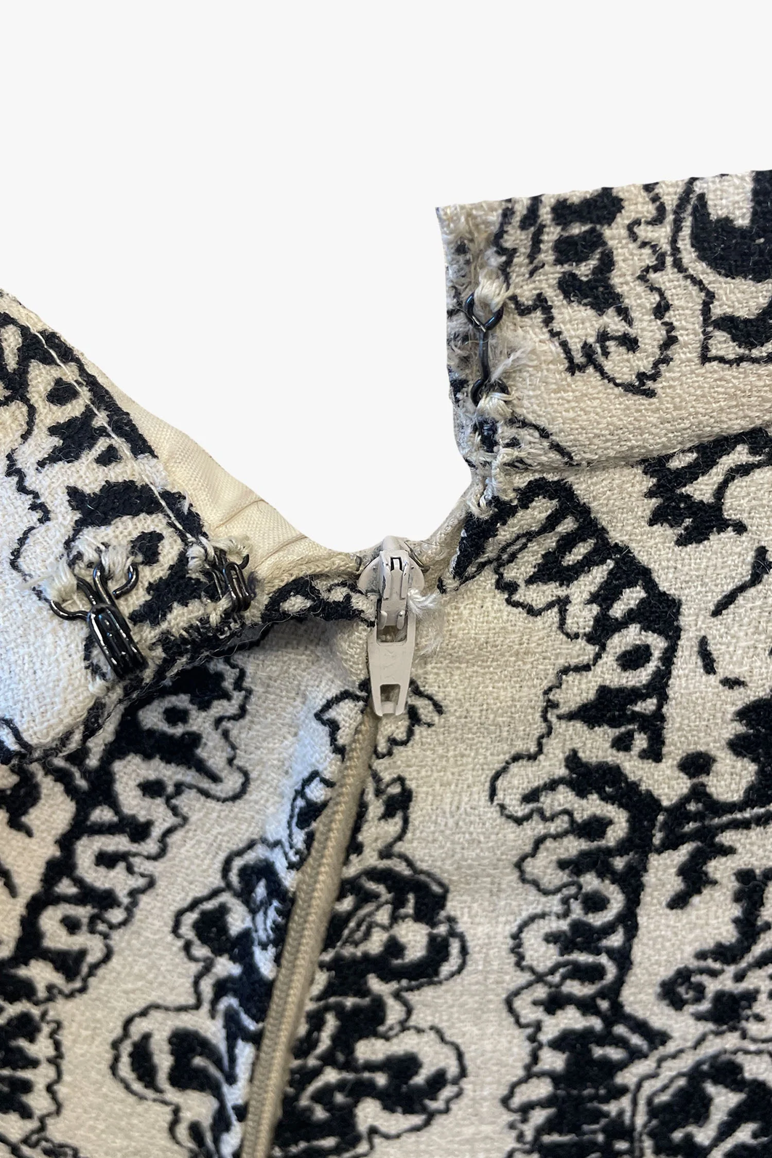 Vintage Wallpaper Print Skirt - Image 3