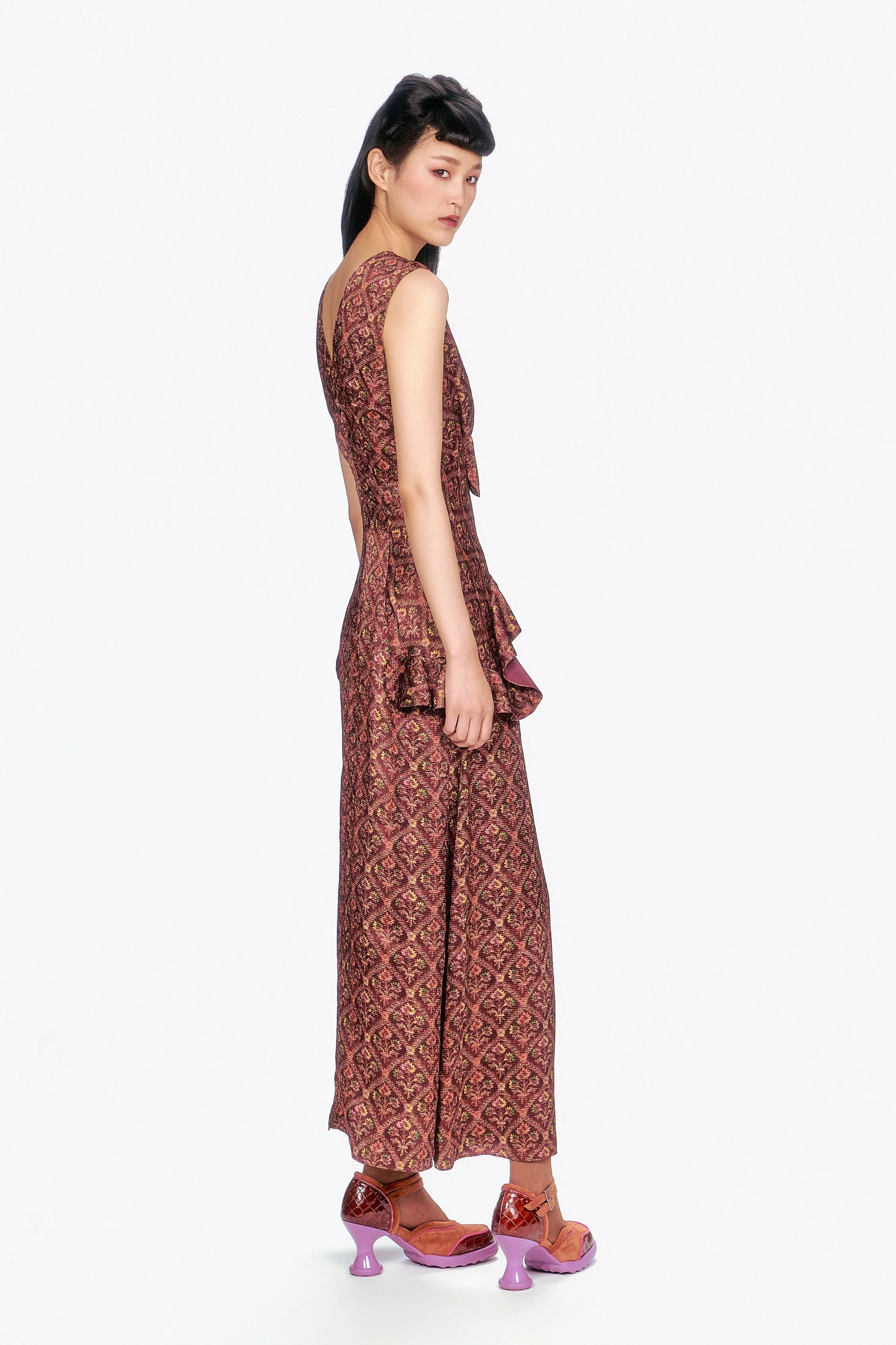 Wallpaper Medley Maxi Dress - Image 3