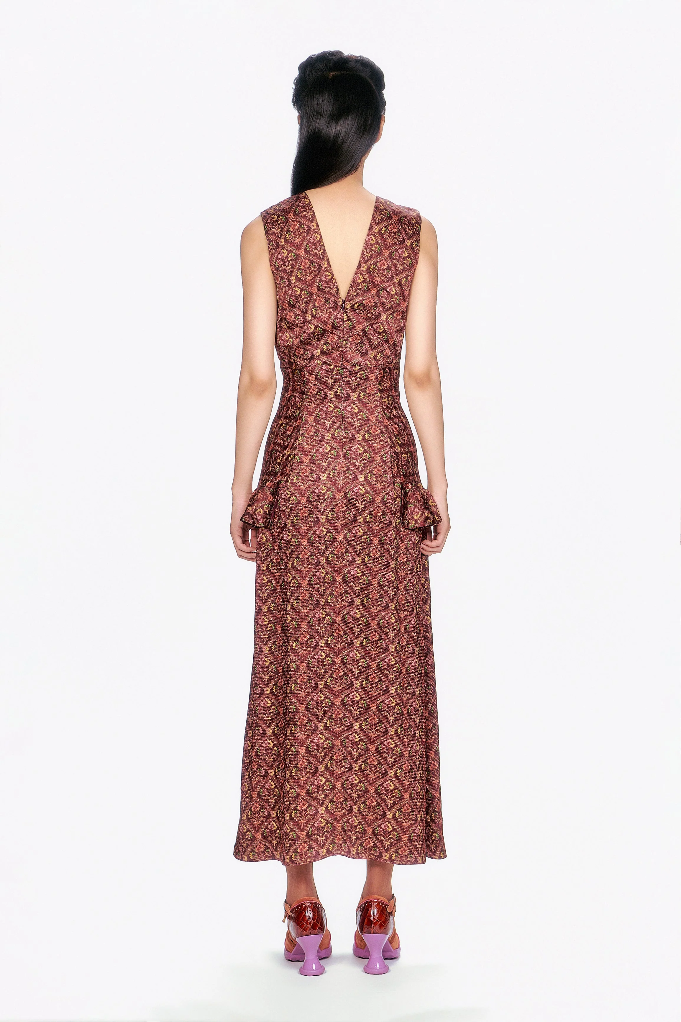 Wallpaper Medley Maxi Dress - Image 4
