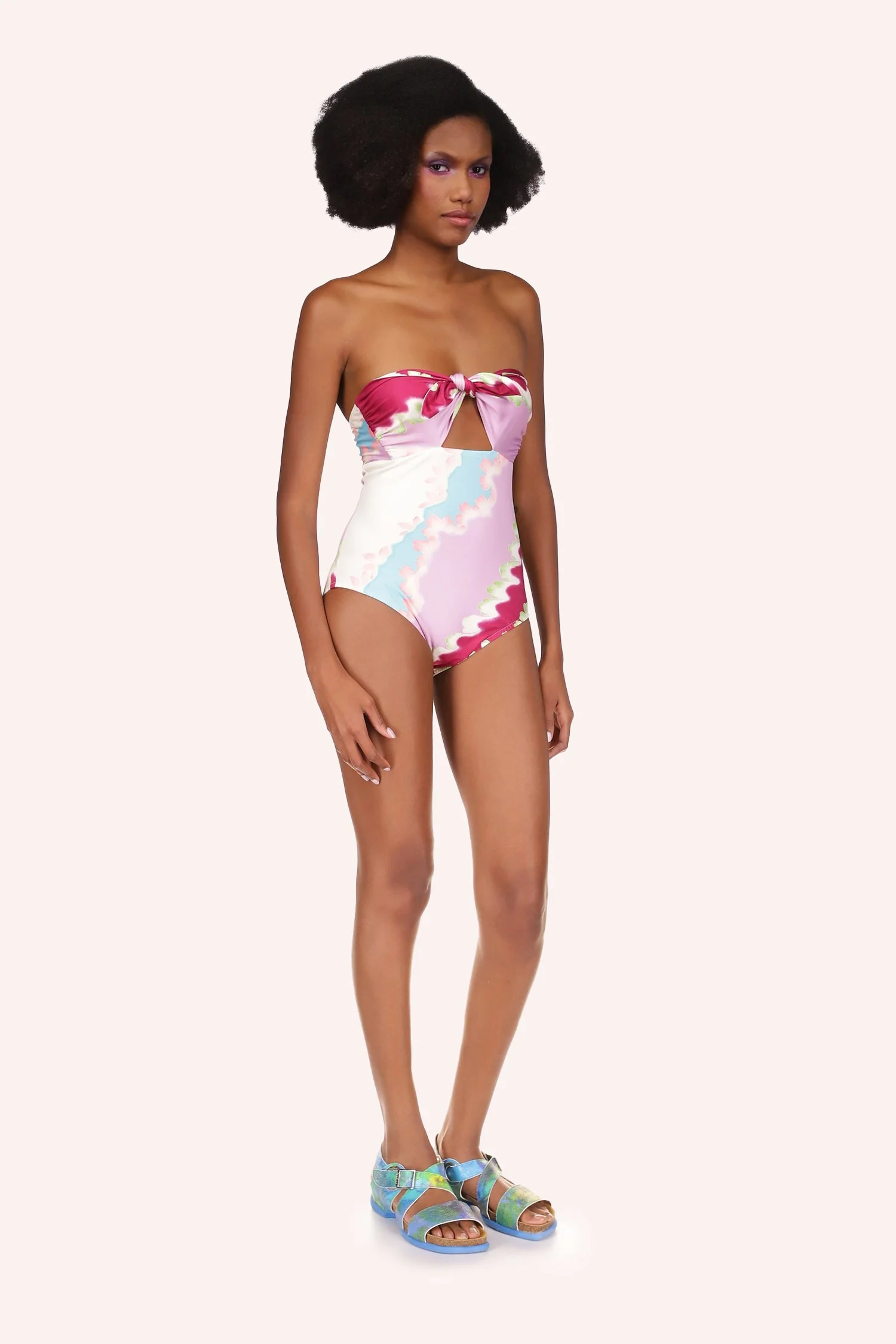 Wavy Clouds Bathing Suit - Image 2